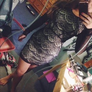 Mesh/Laced Bodycon Dress
